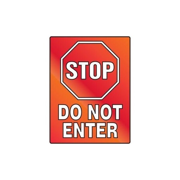 Accuform STOP FLUORESCEN T ALERT SIGN DO NOT PSA246 PSA246 - main